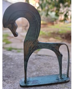 Μεταλλικό διακοσμητικό γλυπτό αλόγου 