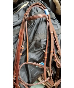 Δερμάτινα γκέμια Stubben με ιμάντινα ηνία 