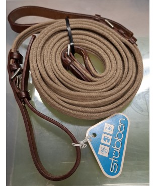 Stubben ιμάντινα ηνία με στοπ Stubben ιμάντινα ηνία με στοπ