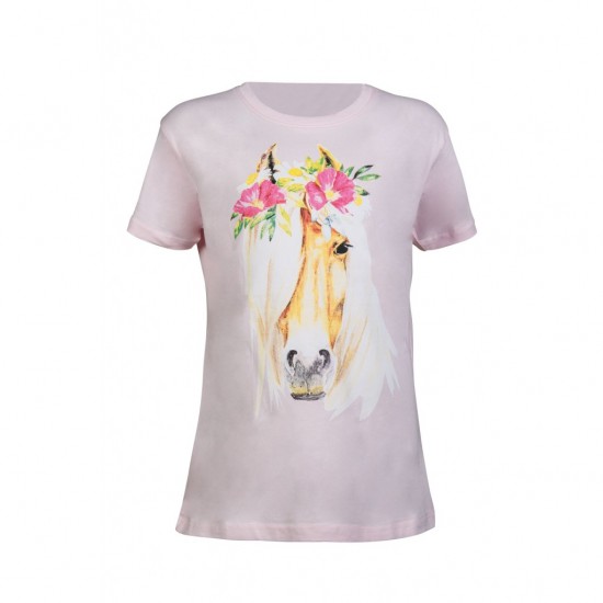 Κοντομάνικα παιδικά μπλουζάκια "Flower Horse"
