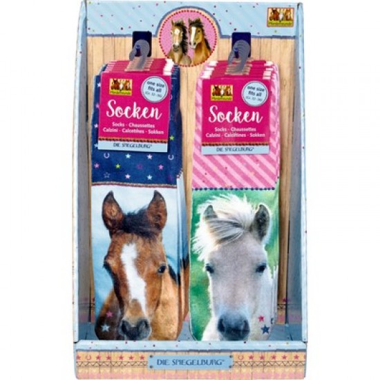 Κάλτσες με εκτύπωση άλογο