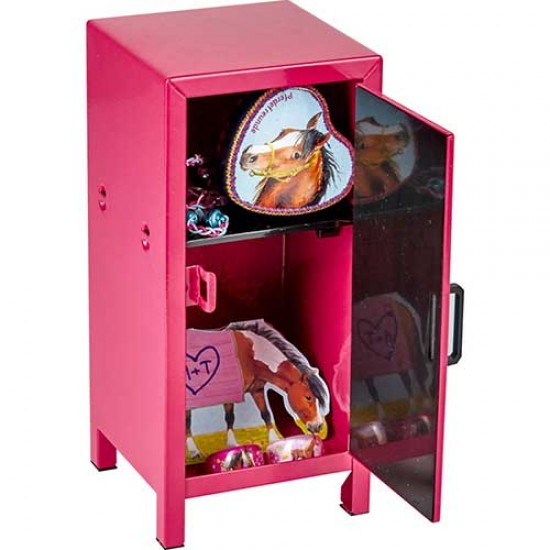 Μεταλλικό ντουλαπάκι αποθήκευσης “Horse Friends"