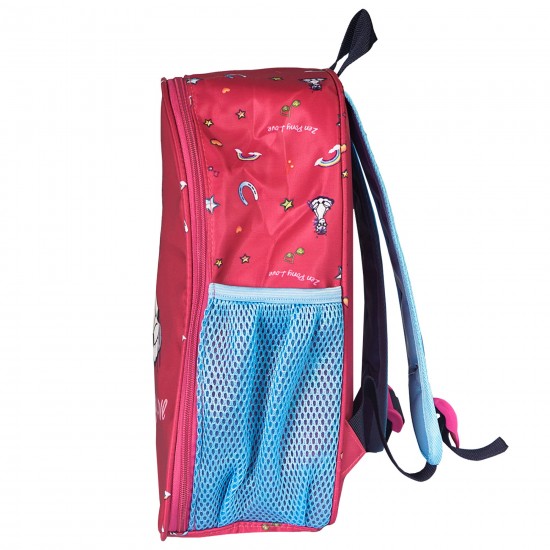 Σακίδιο πλάτης με τύπωμα αλόγου και μπρελοκ