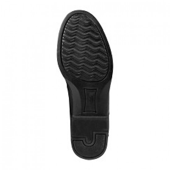 Μποτάκια King από δερματίνη και ύφασμα