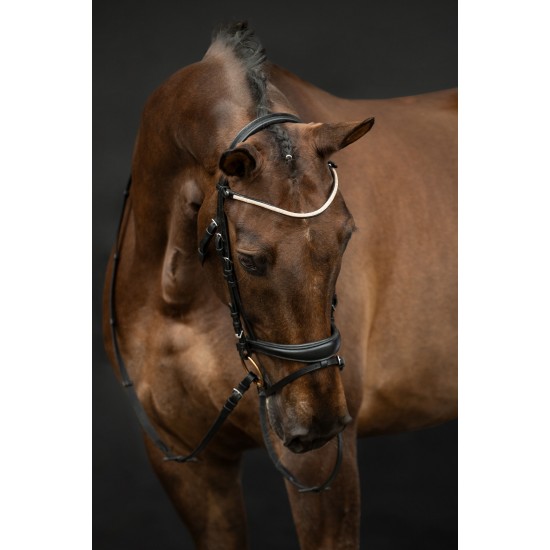 Δερμάτινο γκέμι με στρας Kopenhagen