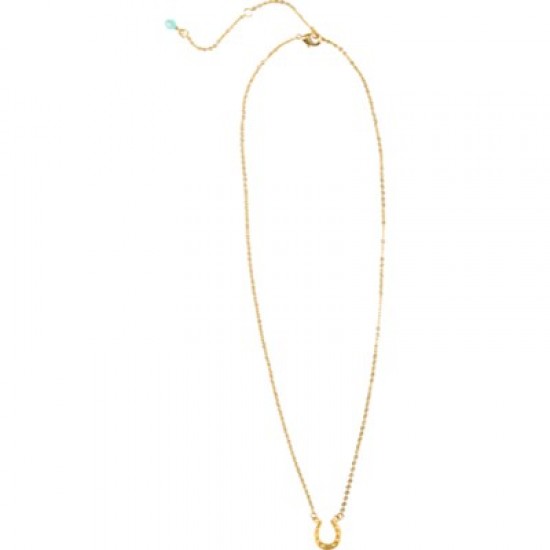 Κολιέ πέταλο επίχρυσο