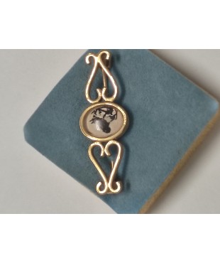 Καρφίτσες επίχρυσες