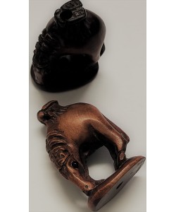 Μικρά ξύλινα αλογάκια, βάση για αρωματικά στικ 