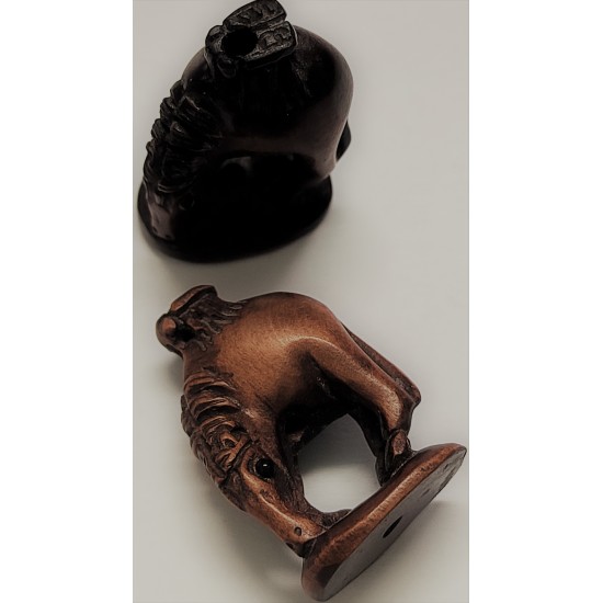 Μικρά ξύλινα αλογάκια, βάση για αρωματικά στικ 