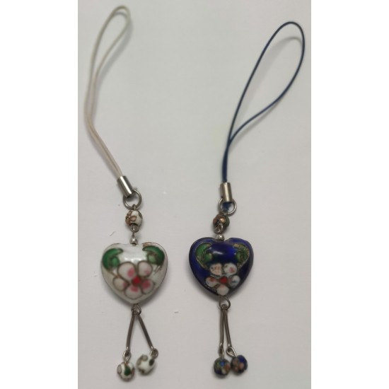 Χάντρες σε σχήμα καρδιάς 