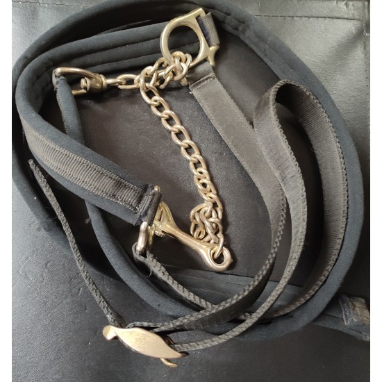 Ιμάντινα καπίστρια με αλυσίδα 