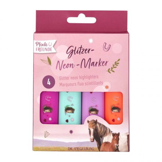 Μαρκαδόροι υπογράμμισης fluo (σετ των 4 τεμ.)