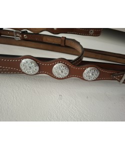 Γκέμι τ. Western με δερμάτινα ηνία ARGY'S ART