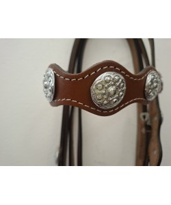 Γκέμι τ. Western με δερμάτινα ηνία ARGY'S ART