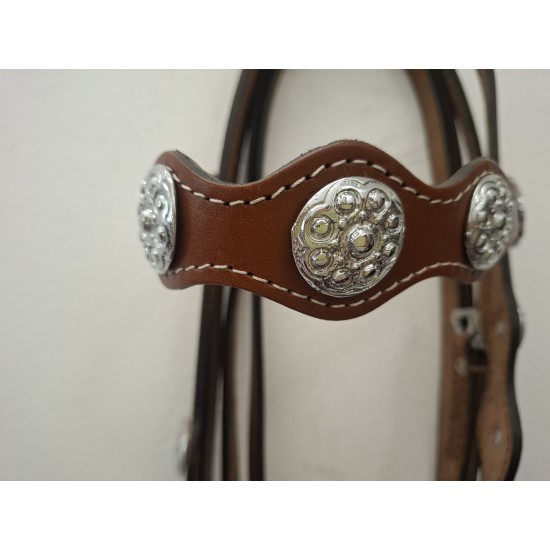 Γκέμι τ. Western με δερμάτινα ηνία ARGY'S ART