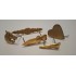 Διάφορα διακοσμητικά για είδη τ.western, σετ 10 τεμ.