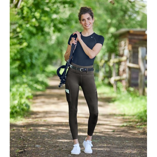 Κολαν ιππασίας Hanna High Waist Full seat Σιλικόνης, γυναικεία