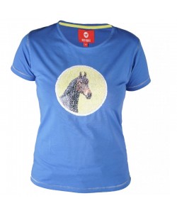 Παιδικά μπλουζάκια με σταμπα από πούλιες, κοντομάνικα (H)