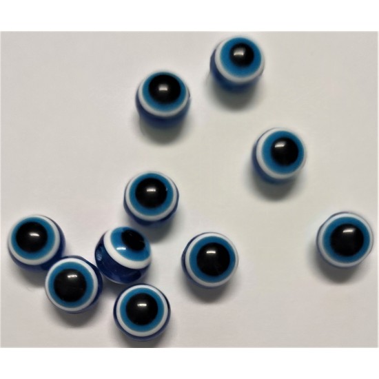 Χάντρες ματάκια (σετ 10 τεμ.)