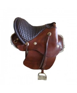 Western Type Leather Saddle (Arabian)