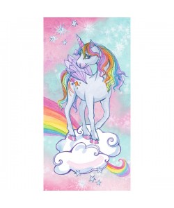 Πετσέτα προσώπου με φιγούρα μονόκερου