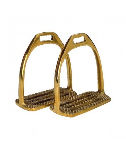 Iron Stirrups Without Rubber Pads