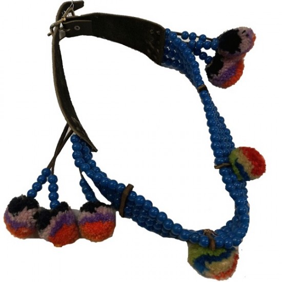 Χαϊμαλιά 5 σειρές (χάντρες, φούντες)