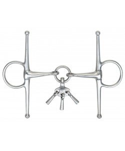 Shires Full Cheek Jointed Snaffle (for Young Horses)