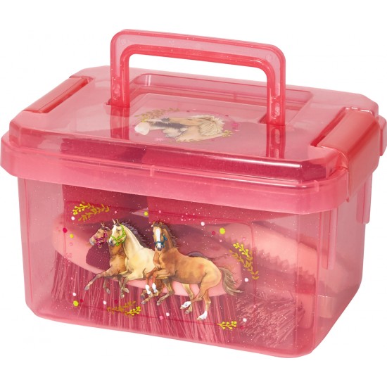 Κουτί περιποίησης με Glitter και άλογα