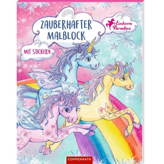 Μπλοκ ζωγραφικής με μονόκερους