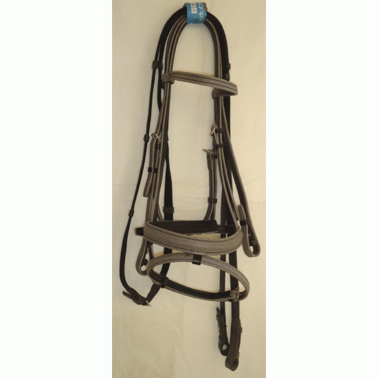 Γκέμια δερμάτινα Stubben, με ιμάντινα ηνία