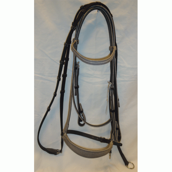 Γκέμια δερμάτινα Stubben, με ιμάντινα ηνία