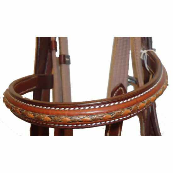 Γκέμια δερμάτινα Stubben, με ιμάντινα ηνία