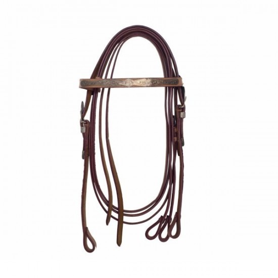 Γκέμια τ. Western, με ασημένιες λεπτομέρειες