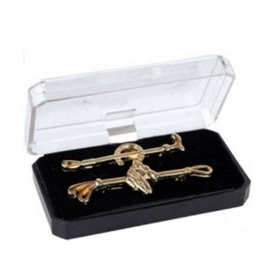 Καρφίτσες επίχρυσες, σετ των 2 τεμ.