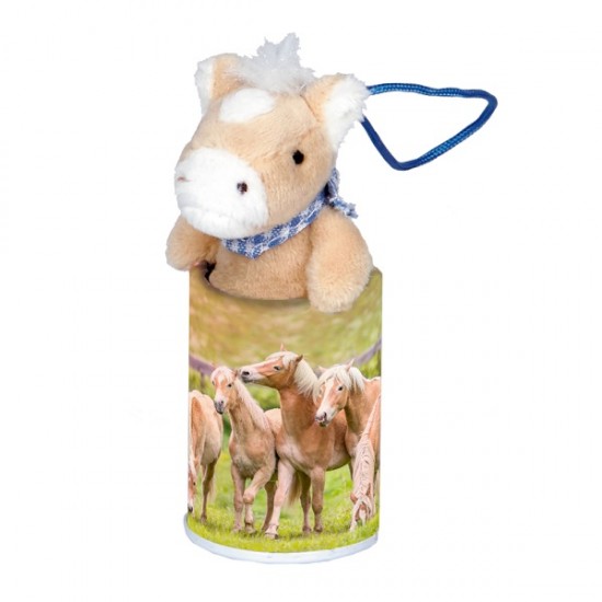 Αλογάκια σε μεταλλικό δοχείο