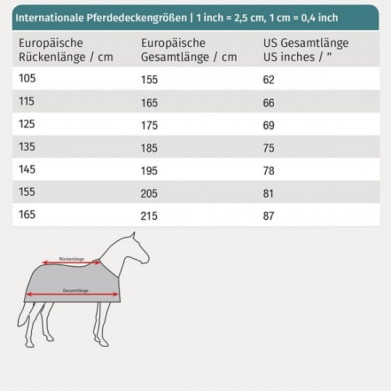 Κουβέρτα Σταύλου 1200 Denier (W)